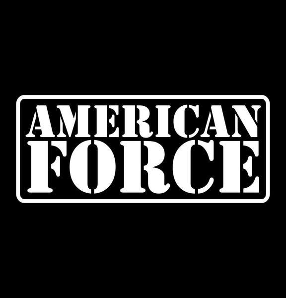 American Force Wheels decal, performance car decal sticker