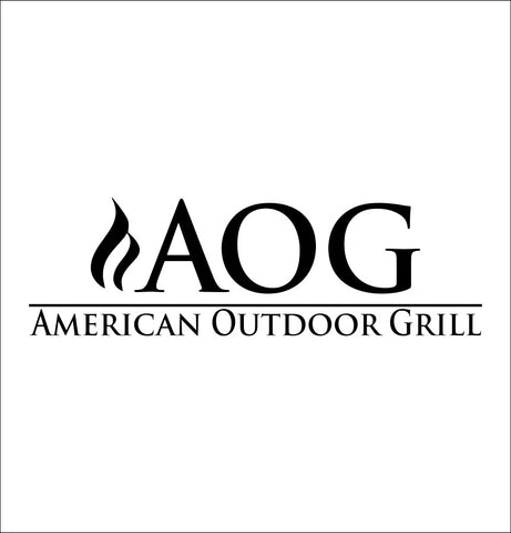 American Outdoor Grill decal, barbecue decal  smoker decals, car decal