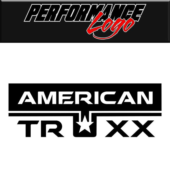 American Truxx decal, performance car decal sticker