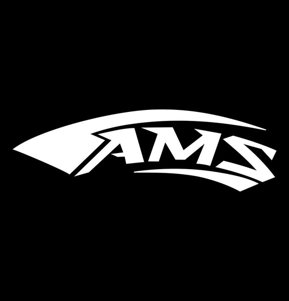 AMS Tires decal, performance car decal sticker