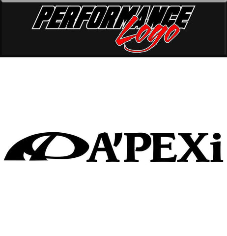 Apexi decal performance car decal sticker