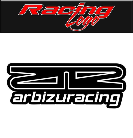 Arbizu Racing decal, racing sticker