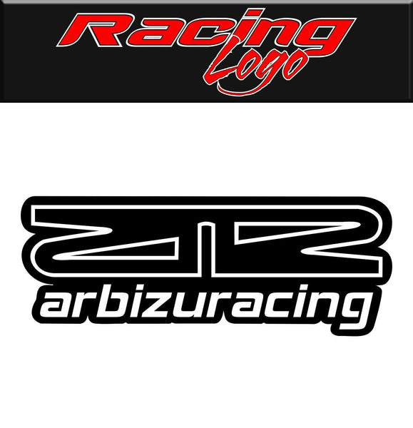 Arbizu Racing decal, racing sticker