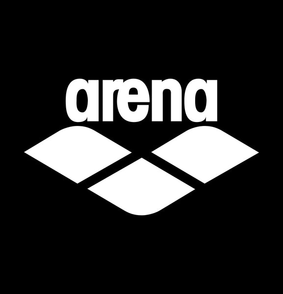 Arena Swimwear decal, car decal sticker