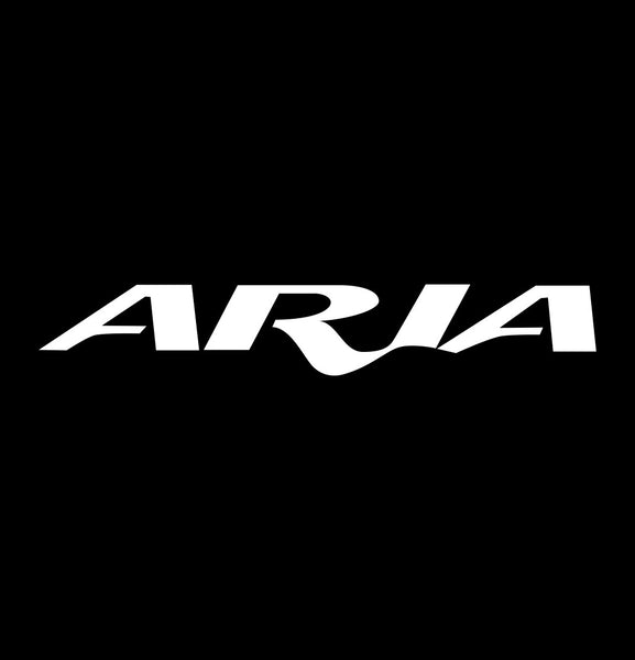 Aria decal, music instrument decal, car decal sticker