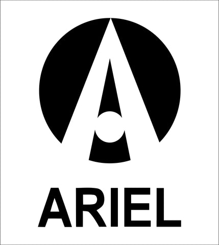 Ariel decal, sticker, car decal