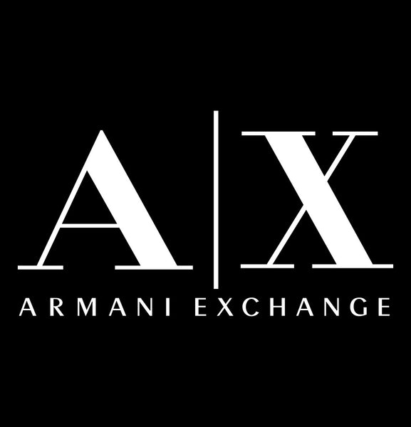 Armani Exchange decal, car decal sticker