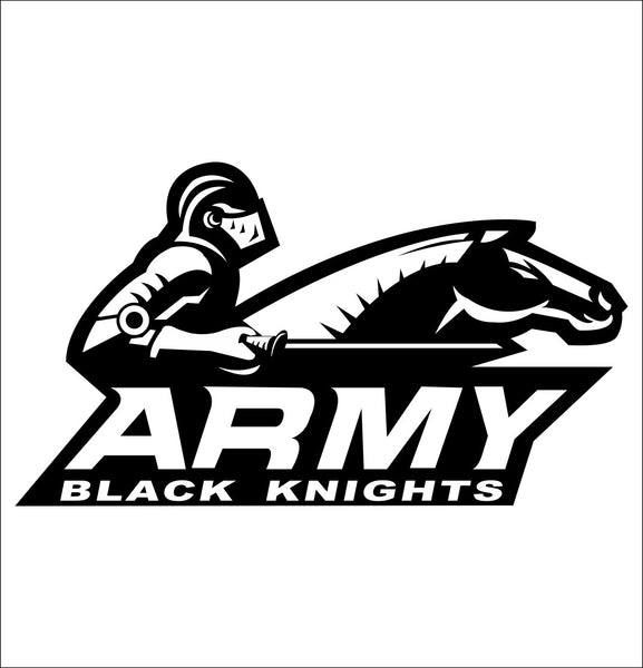 Army Black Knights decal, car decal sticker, college football