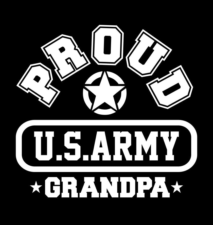 Proud US Army Grandpa decal