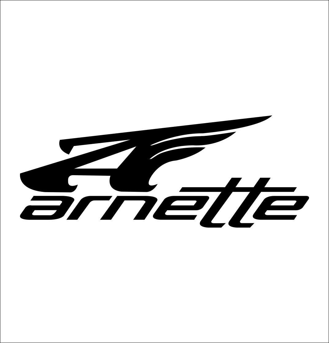 Arnette decal, car decal sticker