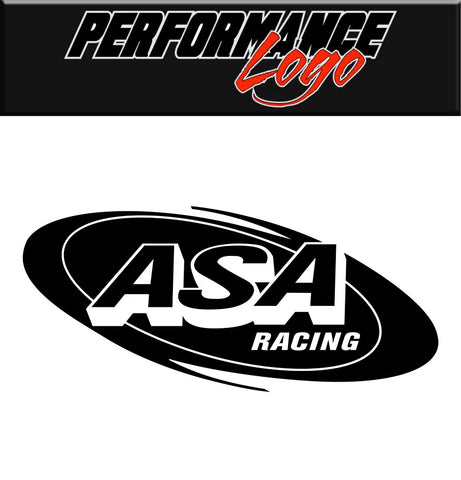 ASA Racing decal, performance car decal sticker