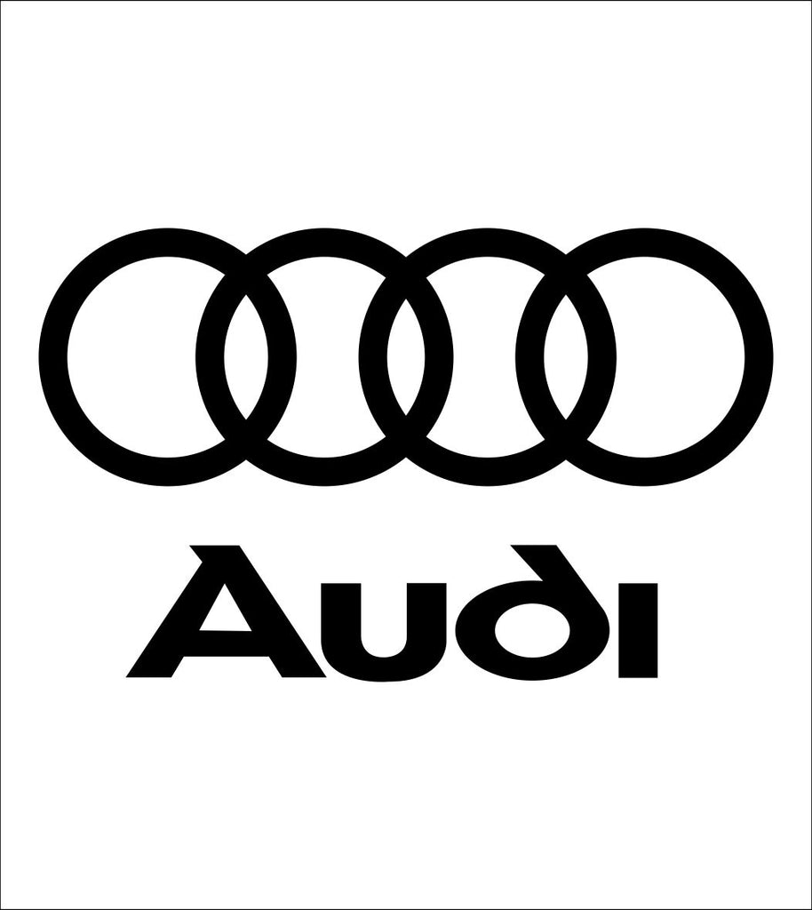 Audi decal, sticker, car decal
