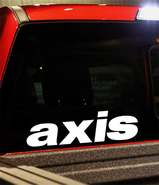 axis performance logo decal - North 49 Decals