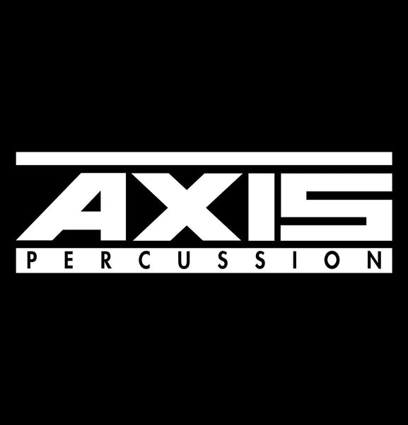 Axis Percussion decal, music instrument decal, car decal sticker