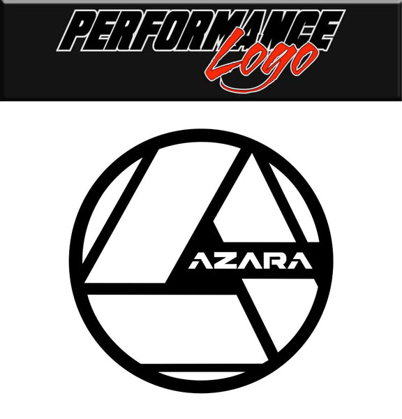 Azara Wheels decal, performance car decal sticker
