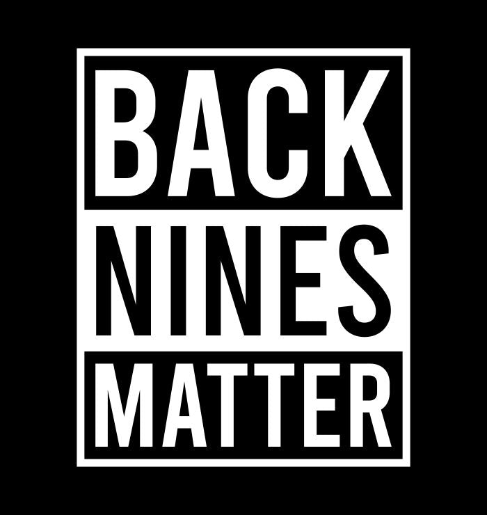 Back Nines Matter decal