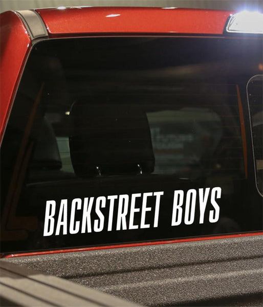 backstreet boys band decal - North 49 Decals