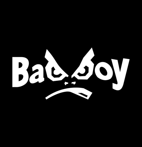 bad boy decal, car decal sticker