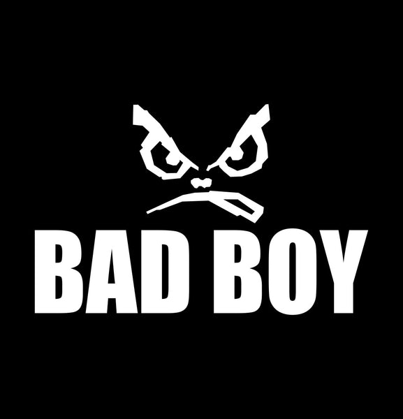 bad boy decal, car decal sticker