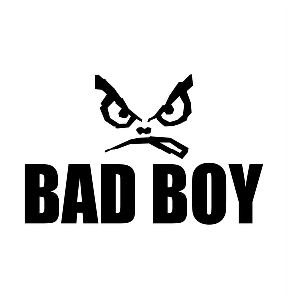 bad boy decal, car decal sticker