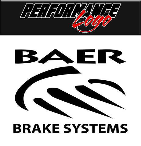Baer decal performance decal sticker