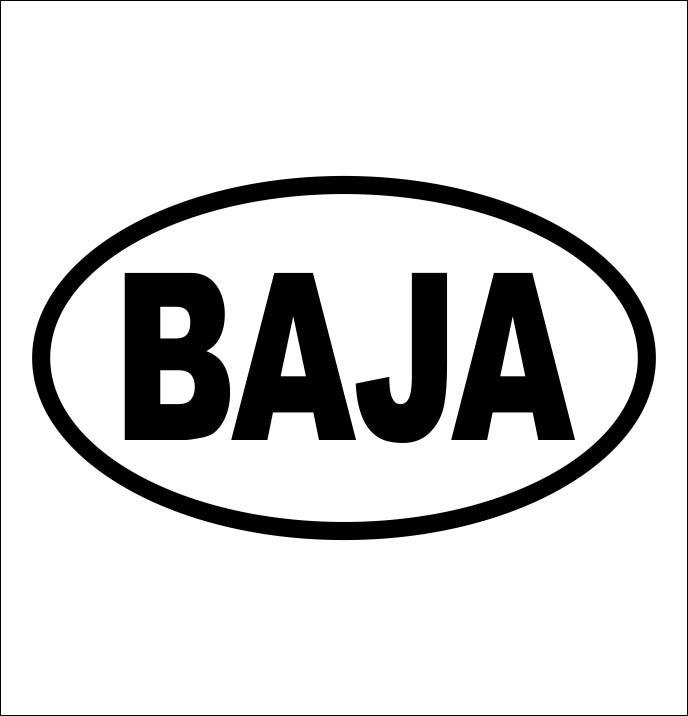 Baja decal B