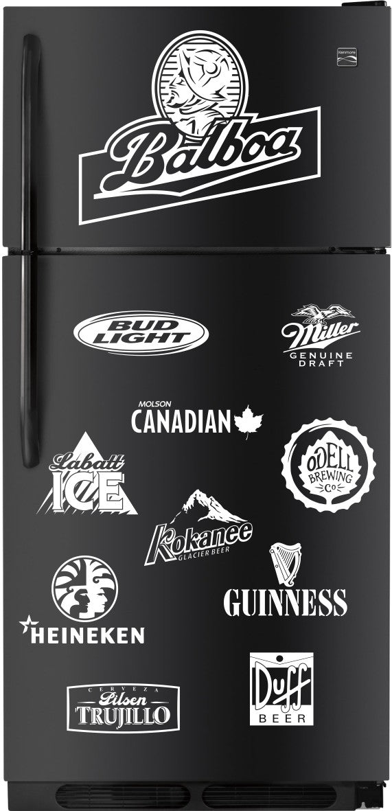 Balboa decal, beer decal, car decal sticker