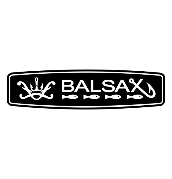 Balsax decal, fishing hunting car decal sticker