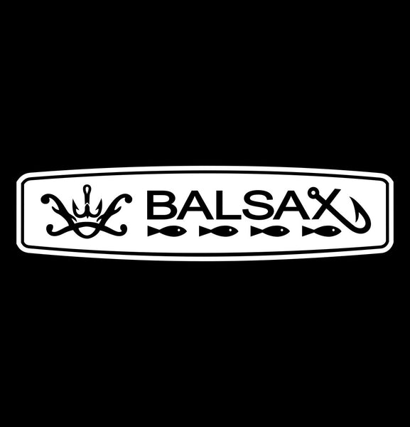 Balsax decal, fishing hunting car decal sticker