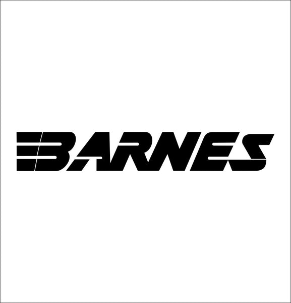 Barnes Bullets decal, sticker, car decal