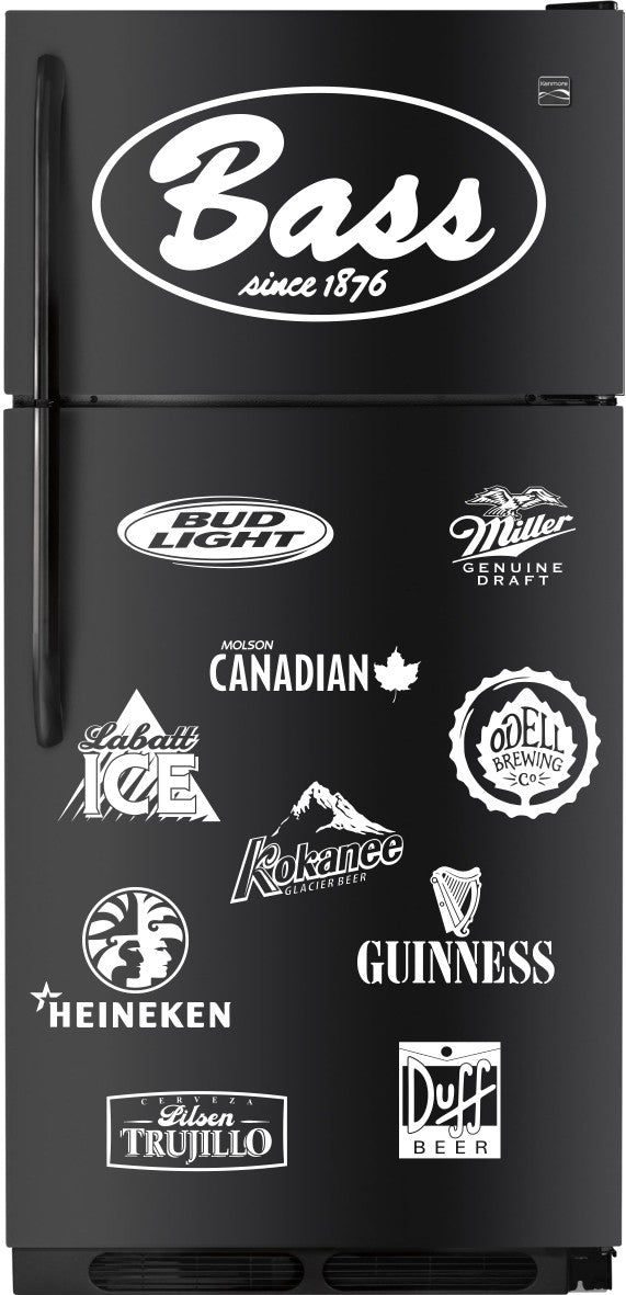 Bass Ale decal, beer decal, car decal sticker