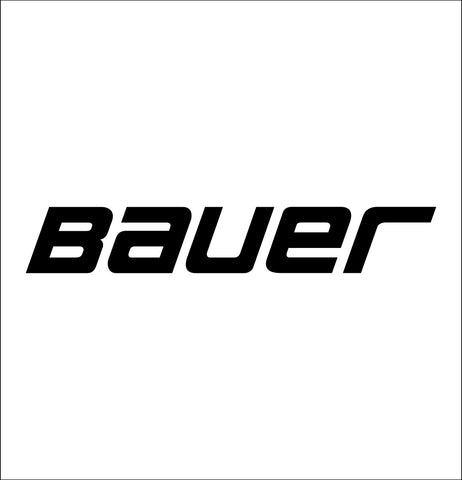 bauer decal, car decal sticker