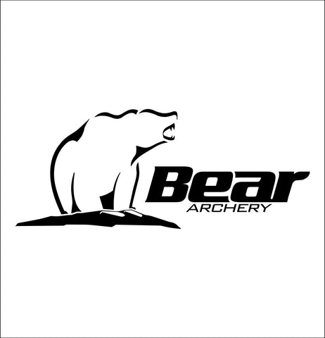 Bear Archery decal, sticker, hunting decal