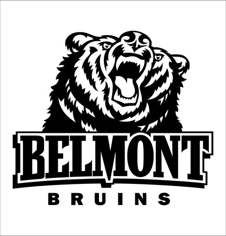 Belmont Bruins decal