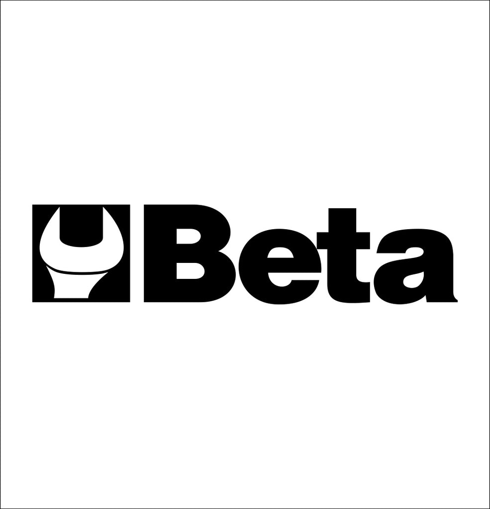 beta tools decal, car decal sticker