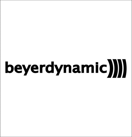 Beyerdynamic decal, music instrument decal, car decal sticker