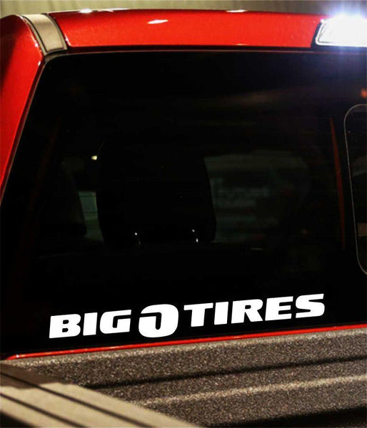 big o tires performance logo decal - North 49 Decals