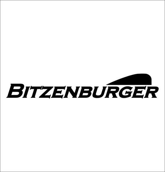 bitzenburger decal, car decal sticker