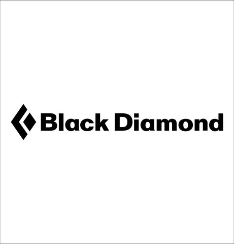 Black Diamond decal, ski snowboard decal, car decal sticker