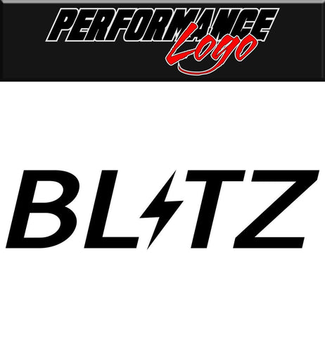 Blitz decal performance decal sticker