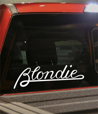 blondie band decal - North 49 Decals