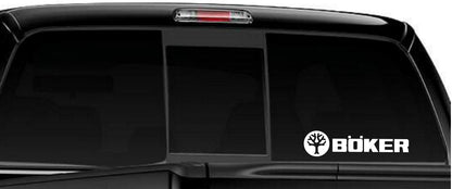 boker decal, car decal sticker