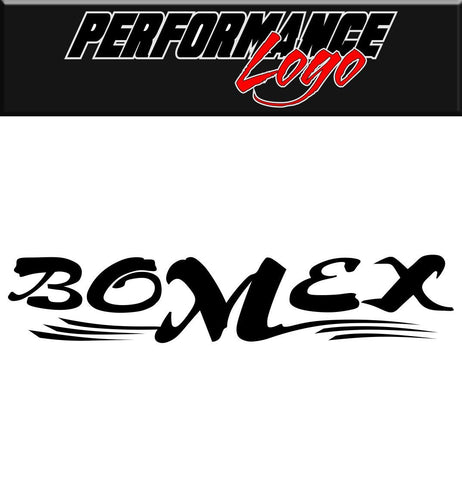 Bomex decal performance decal sticker