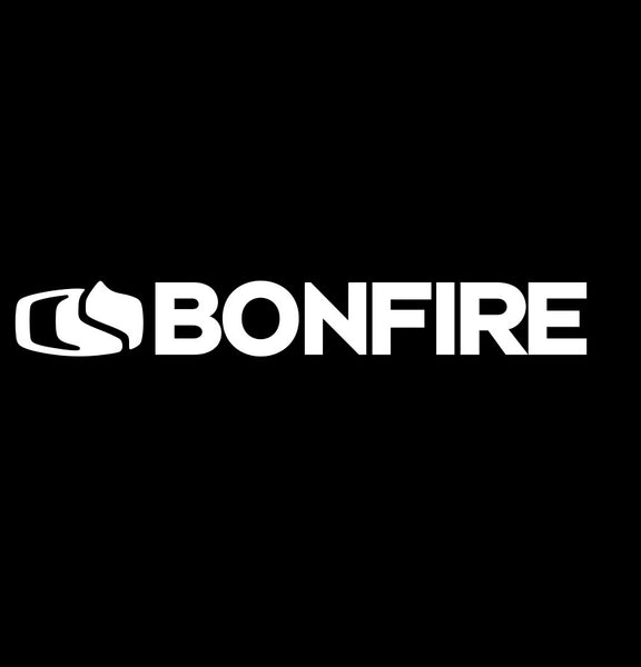 Bonfire Outerwear decal, sticker, ski snowboard decal