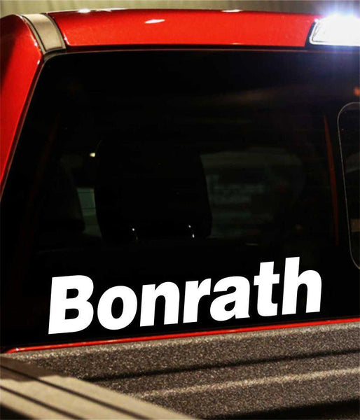 bonrath performance logo decal - North 49 Decals