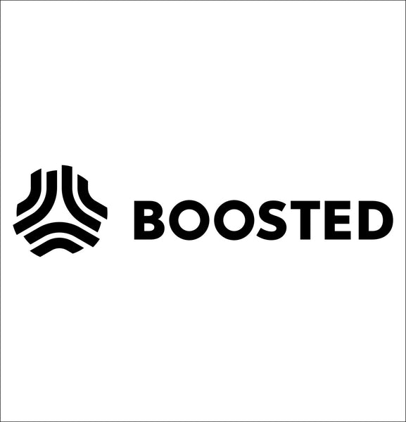 Boosted Skateboards decal, skateboarding decal, car decal sticker