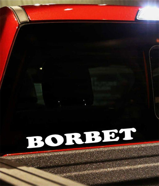 borbet performance logo decal - North 49 Decals