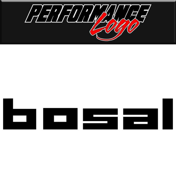 Bosal decal performance decal sticker