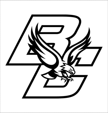 Boston College Eagles decal, car decal sticker, college football