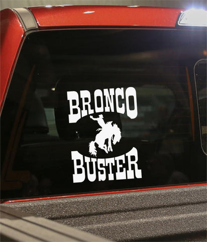 Bronco buster country & western decal - North 49 Decals